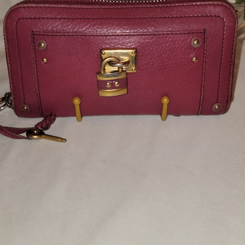 💥Chole Paddington Leather Wallet 💥